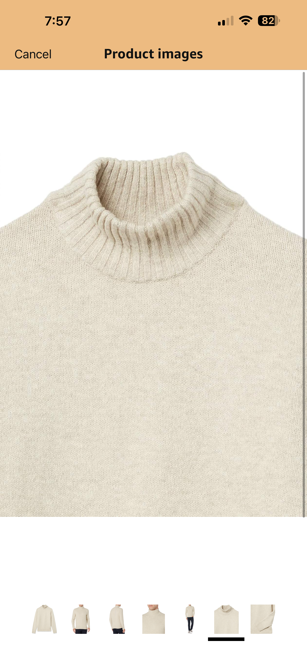 Men's Long-Sleeve Soft Touch Turtleneck Sweater