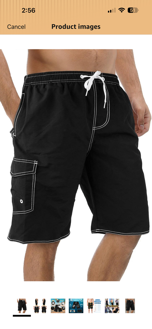Mens Swimming Trunks Swim Trunks Quick Dry Swim Shorts with Mesh Lining Funny Swimwear Bathing Suits